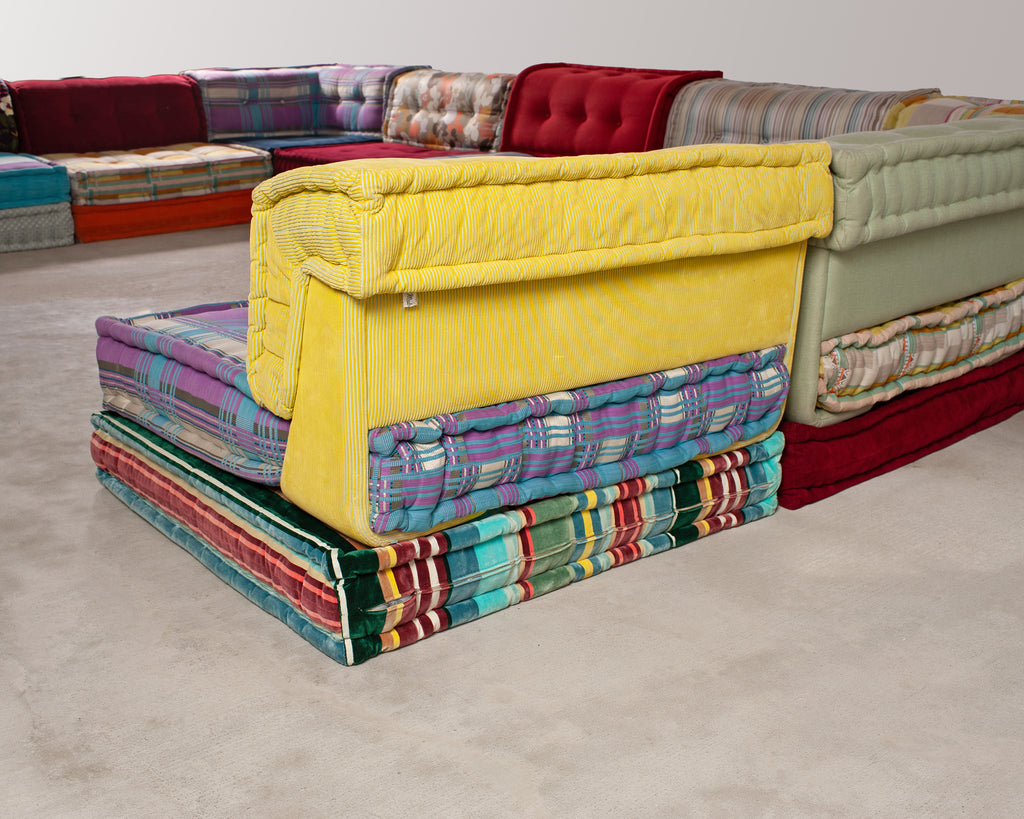 Mah Jong 27 Piece Kenzo Missoni Sofa by Hans Hopfer for Roche Bobois