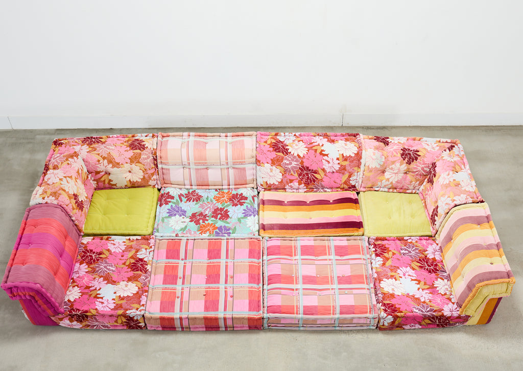 Mah Jong Kenzo Missoni Sectional Sofa Hans Hopfer for Roche Bobois