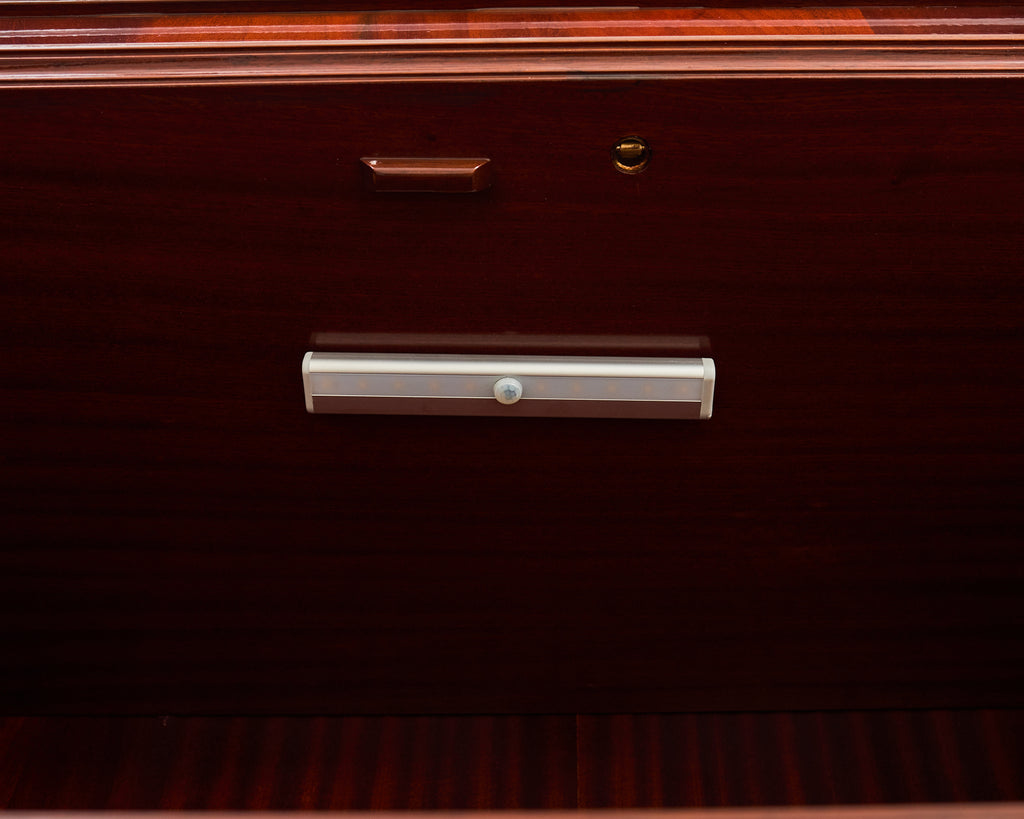 Grand Regency Style Bronze Mounted Mahogany Library Bookcase