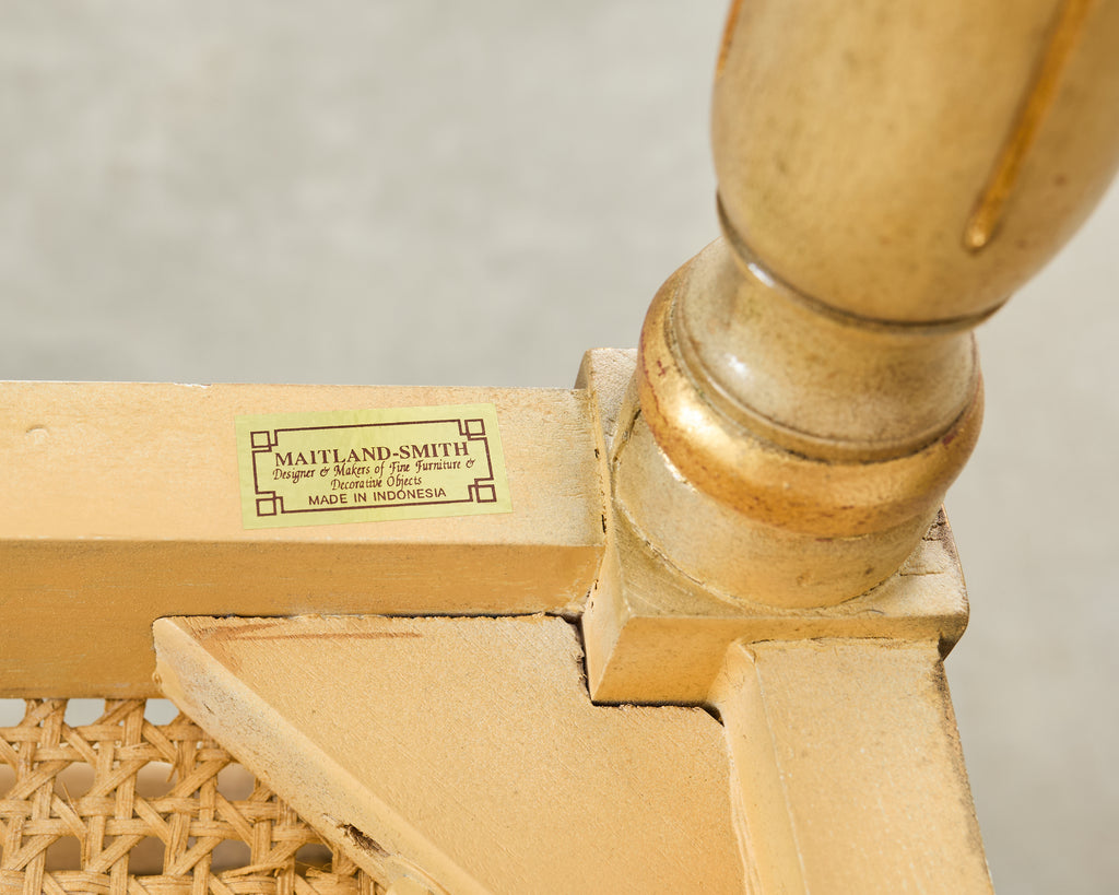 Set of Four Louis XVI Style Dining Chairs Maitland-Smith