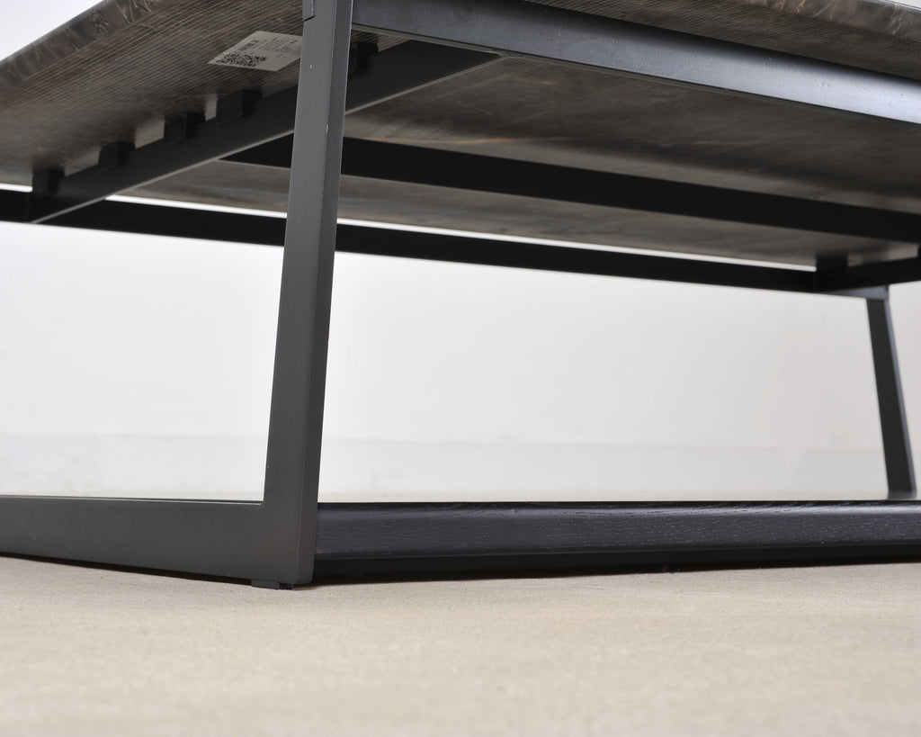 Camerich Element Marble and Steel Coffee Cocktail Table 4 Ft