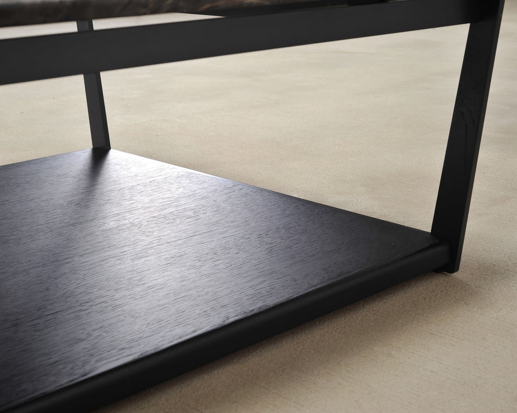 Camerich Element Marble and Steel Coffee Cocktail Table 4 Ft