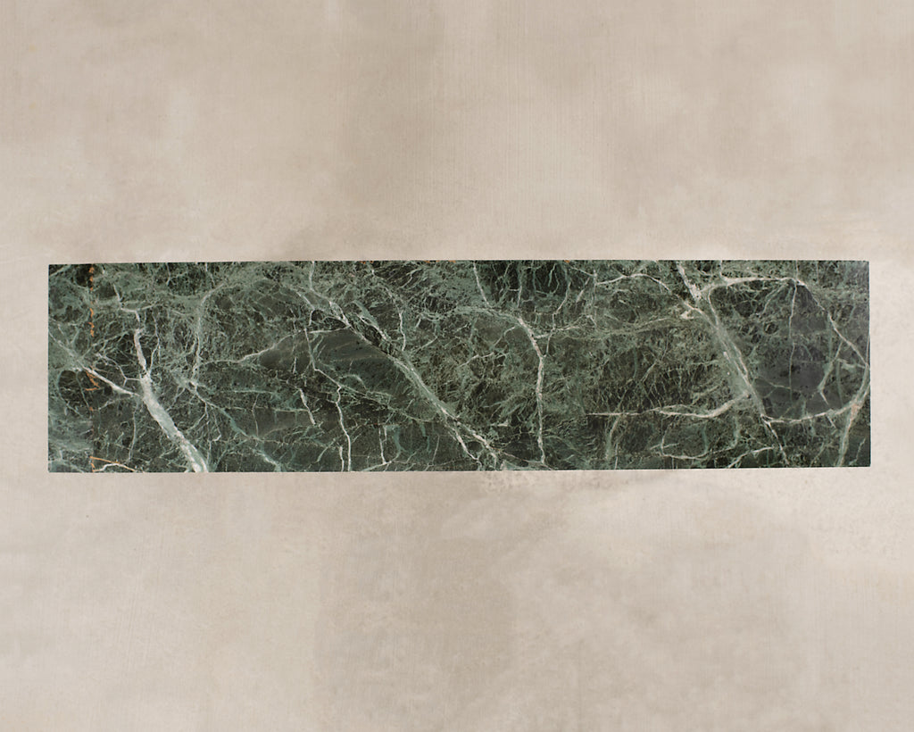French Belle Époque Steel Marble Bronze Pâtisserie Table Console