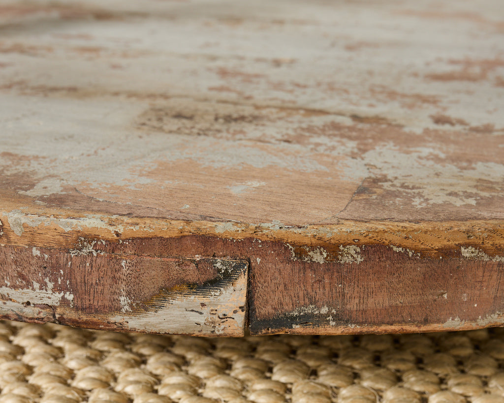 Monumental Swedish Gustavian Style Marble Top Center Table