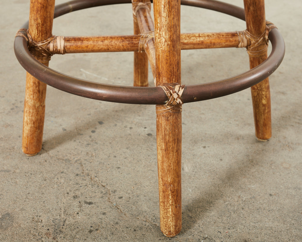 Japanese Meiji Four Panel Screen Flowering Grasses of Autumn