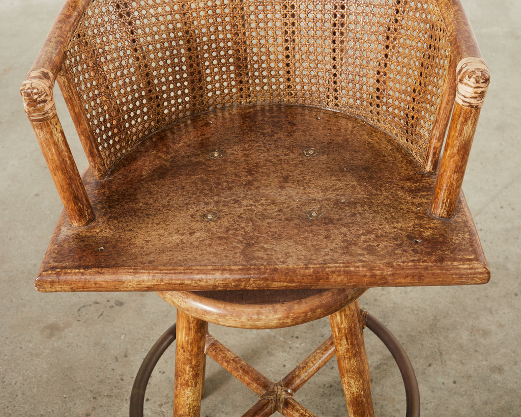 Japanese Meiji Four Panel Screen Flowering Grasses of Autumn