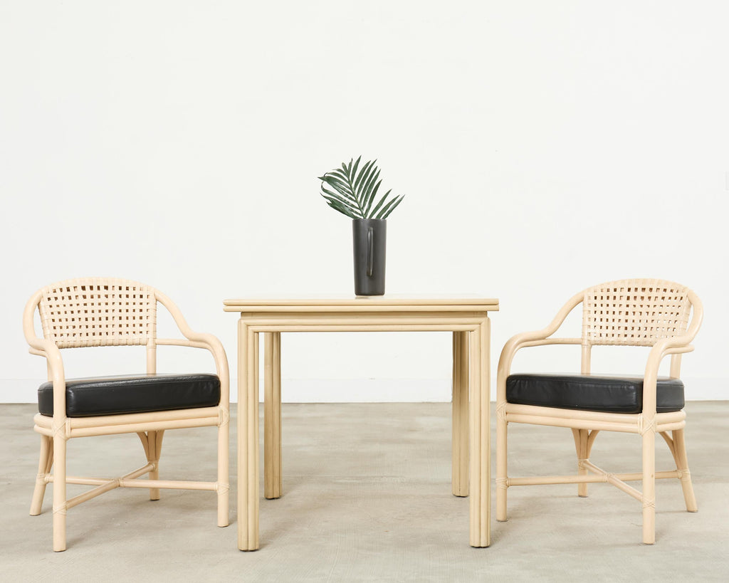 McGuire Oak Flip Top Square Games or Dining Table