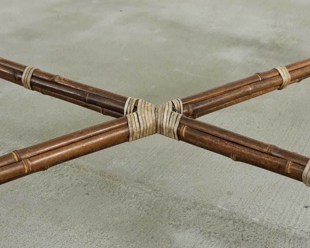 McGuire Organic Modern Rectangular Bamboo Dining Table