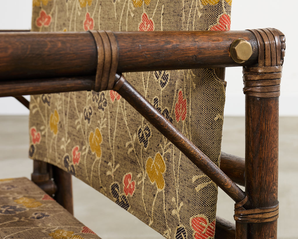 Forbes for McGuire Campaign Style Oak Officer's Chair