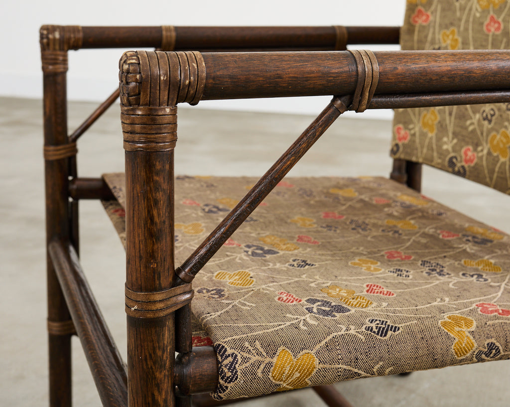 Forbes for McGuire Campaign Style Oak Officer's Chair