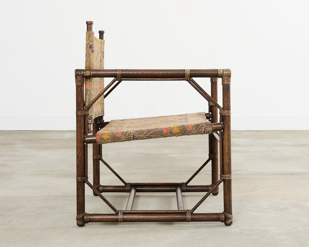 Forbes for McGuire Campaign Style Oak Officer's Chair