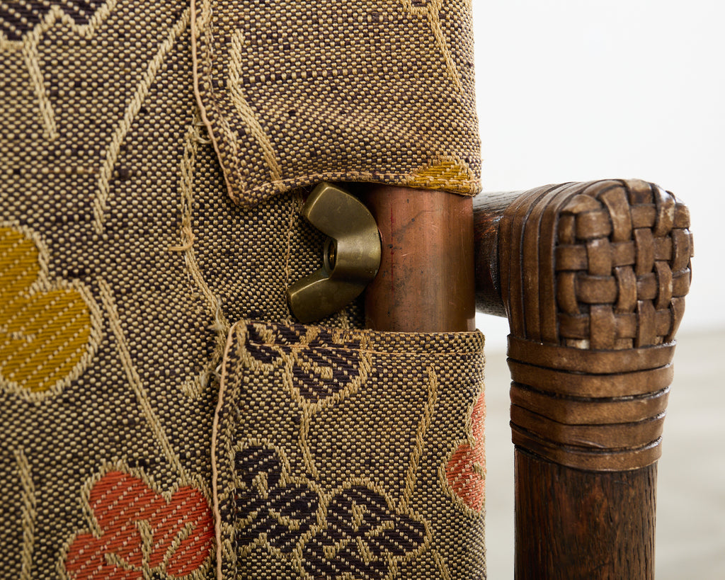 Forbes for McGuire Campaign Style Oak Officer's Chair