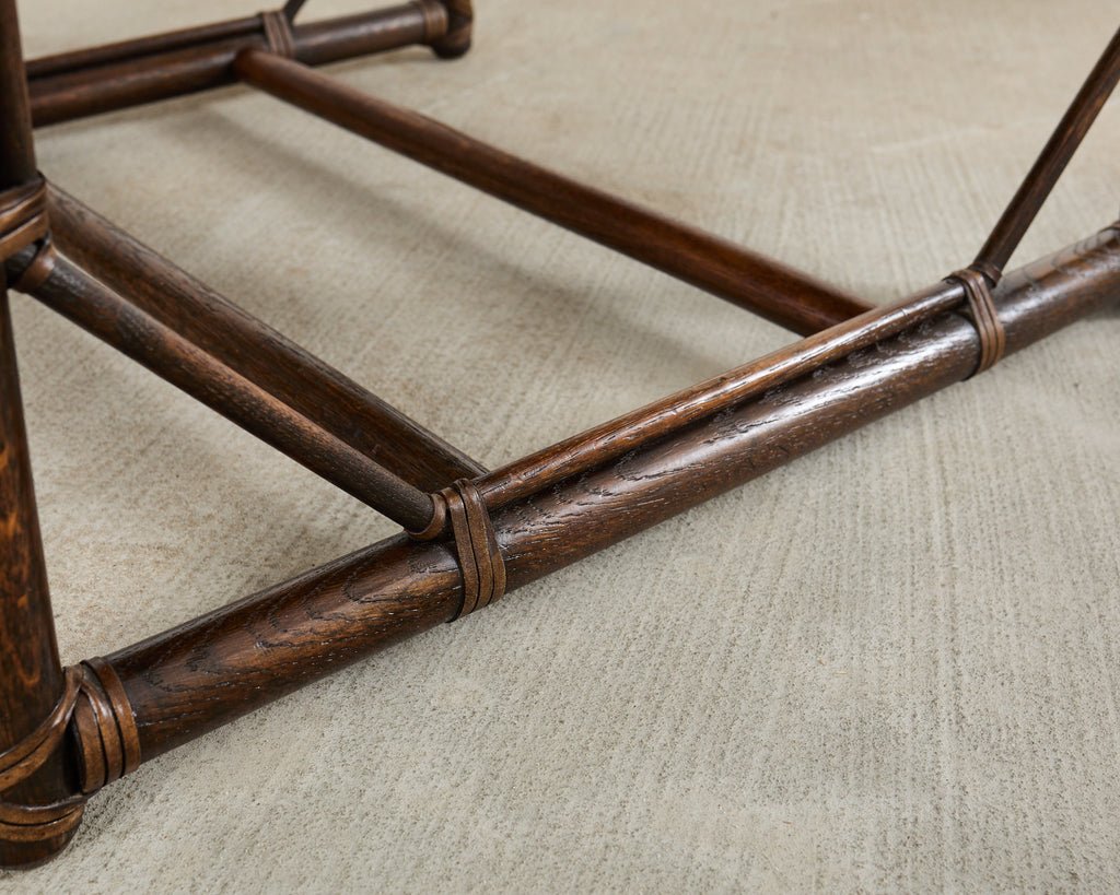 Forbes for McGuire Campaign Style Oak Officer's Chair