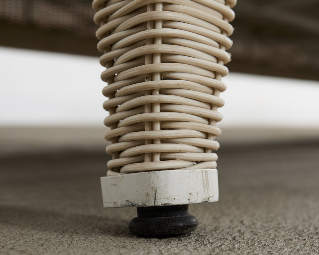 Pair of McGuire Garden Chaise Longue Bench Daybeds