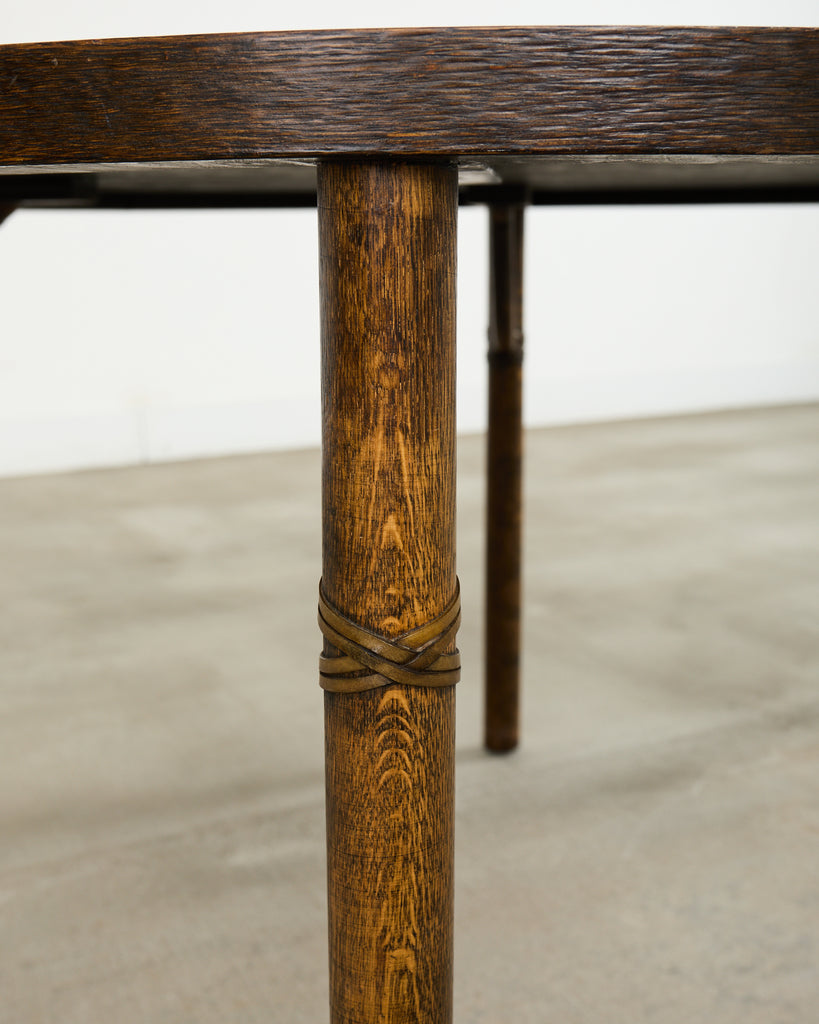 McGuire Organic Modern Oak Card Games or Dining Table