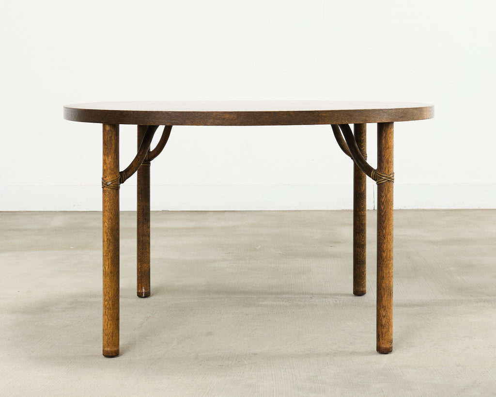 McGuire Organic Modern Oak Card Games or Dining Table