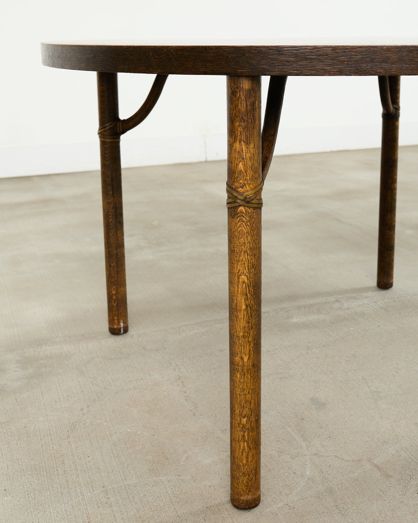 McGuire Organic Modern Oak Card Games or Dining Table