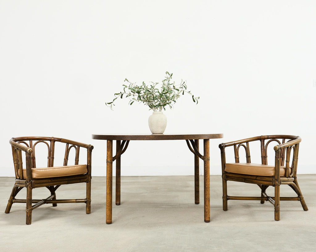 McGuire Organic Modern Oak Card Games or Dining Table