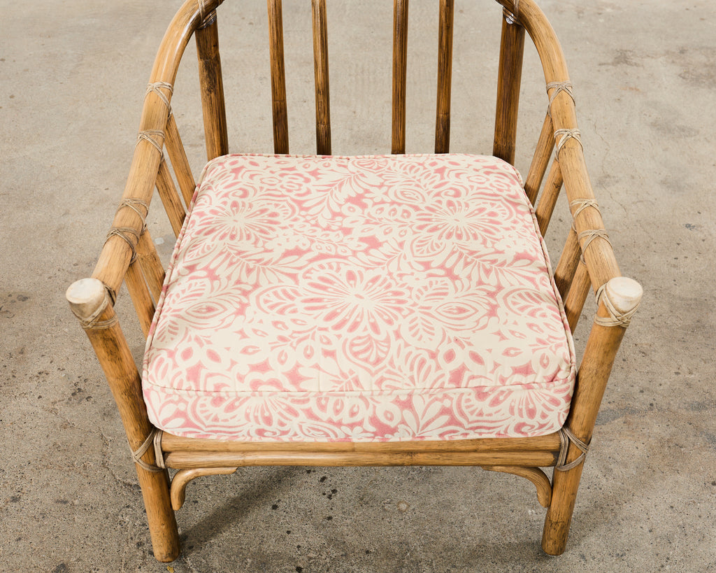 McGuire Organic Modern Rattan Living Room Suite