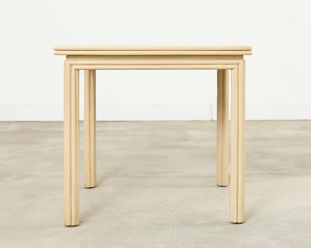 McGuire Oak Flip Top Square Games or Dining Table