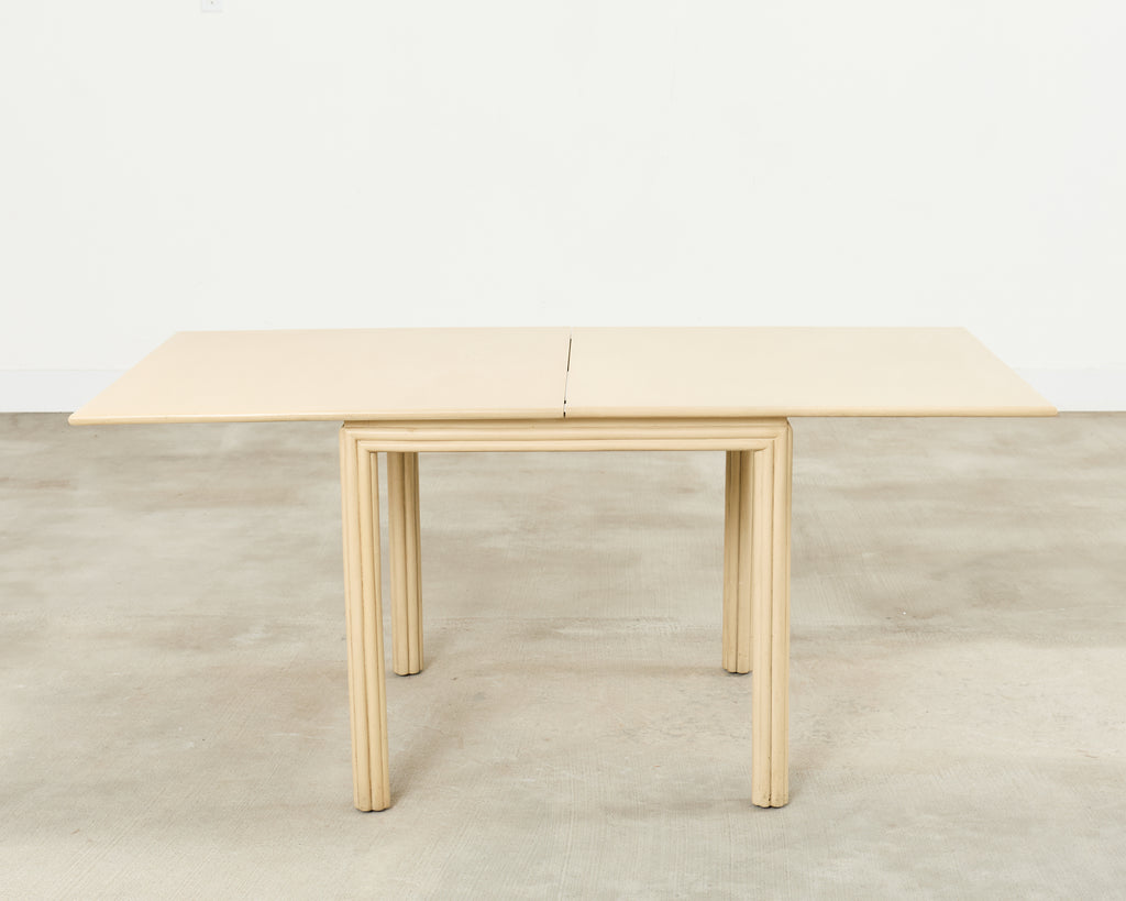 McGuire Oak Flip Top Square Games or Dining Table