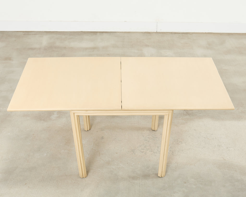 McGuire Oak Flip Top Square Games or Dining Table