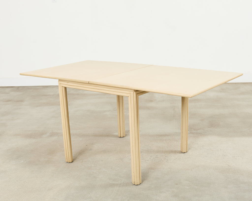 McGuire Oak Flip Top Square Games or Dining Table