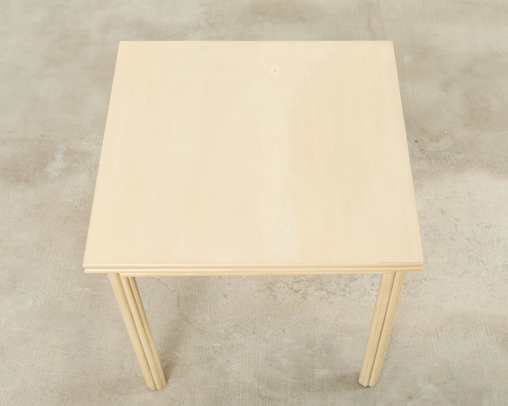 McGuire Oak Flip Top Square Games or Dining Table