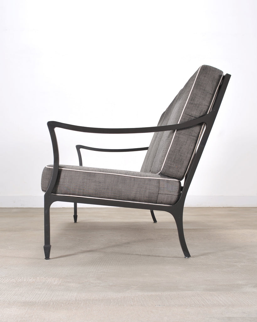 McKinnon and Harris Beaufort Aluminum Three-Seat Garden Sofa