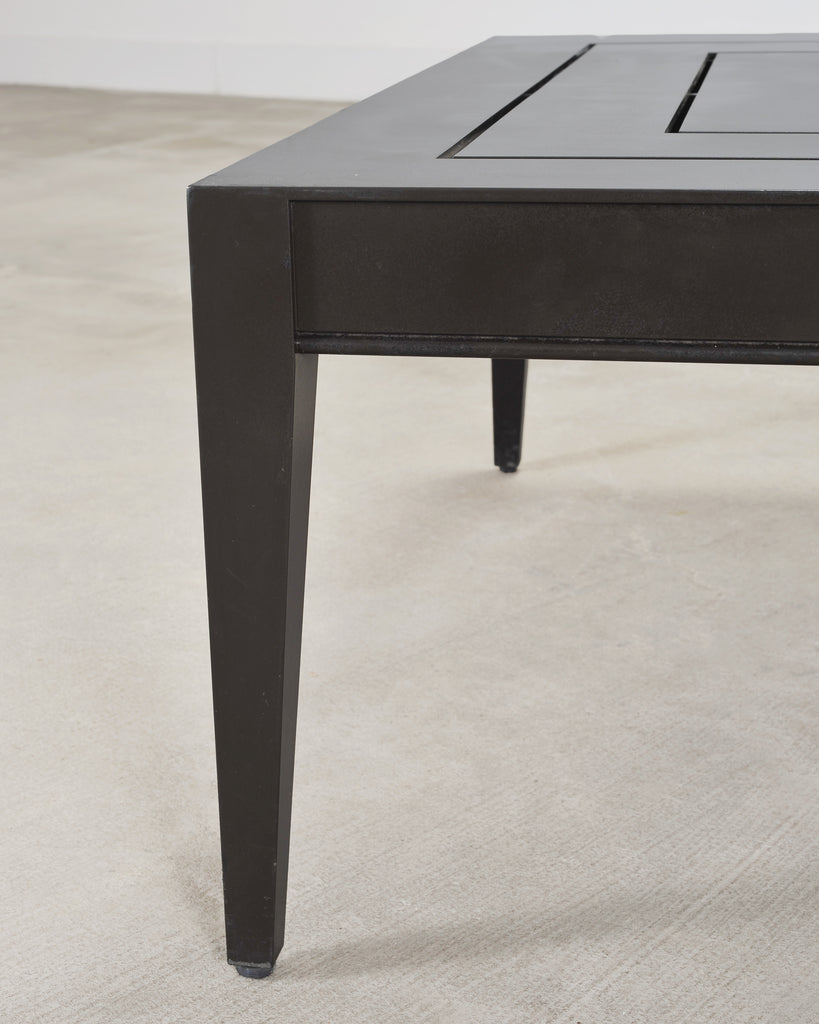 McKinnon and Harris Wyatt Square Aluminum Garden Coffee Table