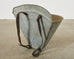 French Zinc Grape Hotte Basket Painted by Ira Yeager