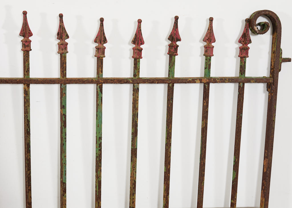 19th Century Stewart Iron Works Wrought Iron Double Entry Gates
