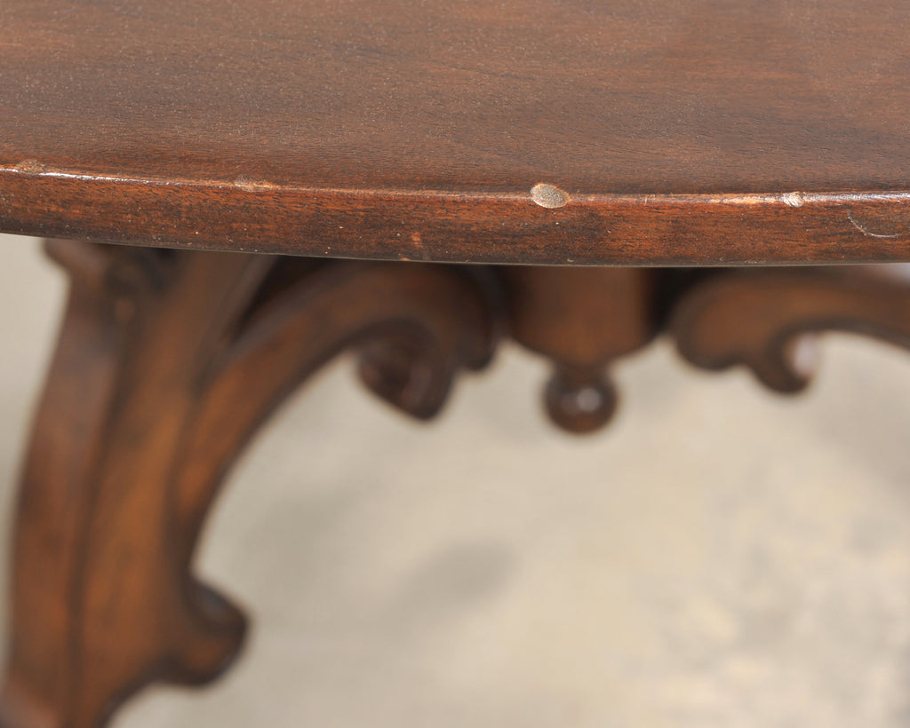 SOLD-Michael Taylor Panache Barcelona Baroque Dining Center Table