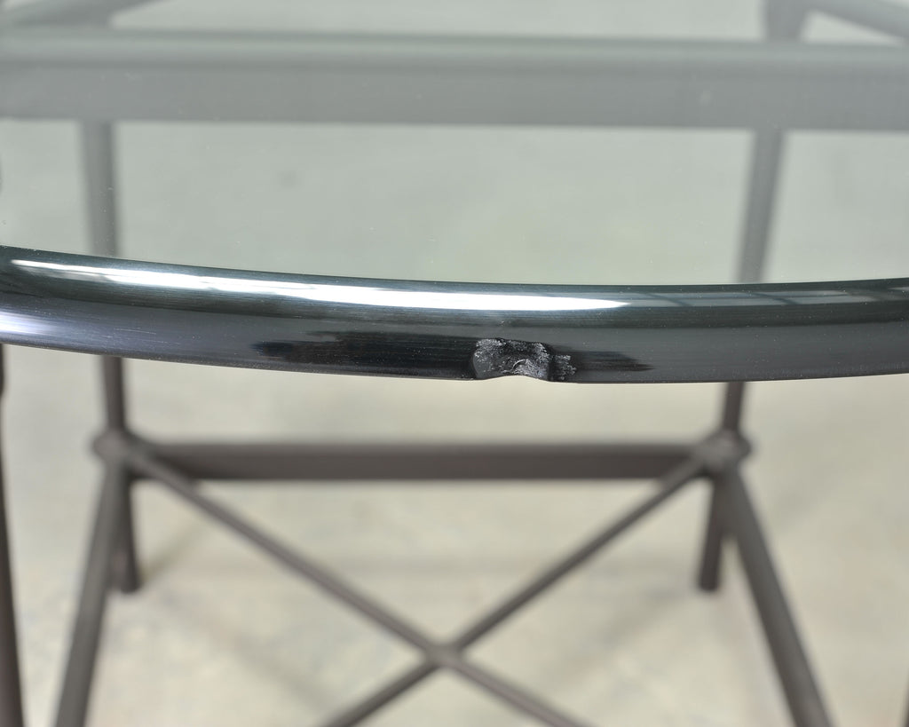 Michael Taylor Montecito Round Center or Garden Dining Table
