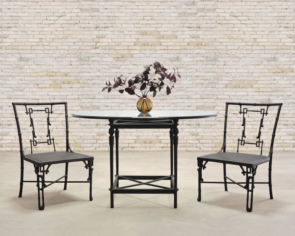 Michael Taylor Montecito Round Center or Garden Dining Table