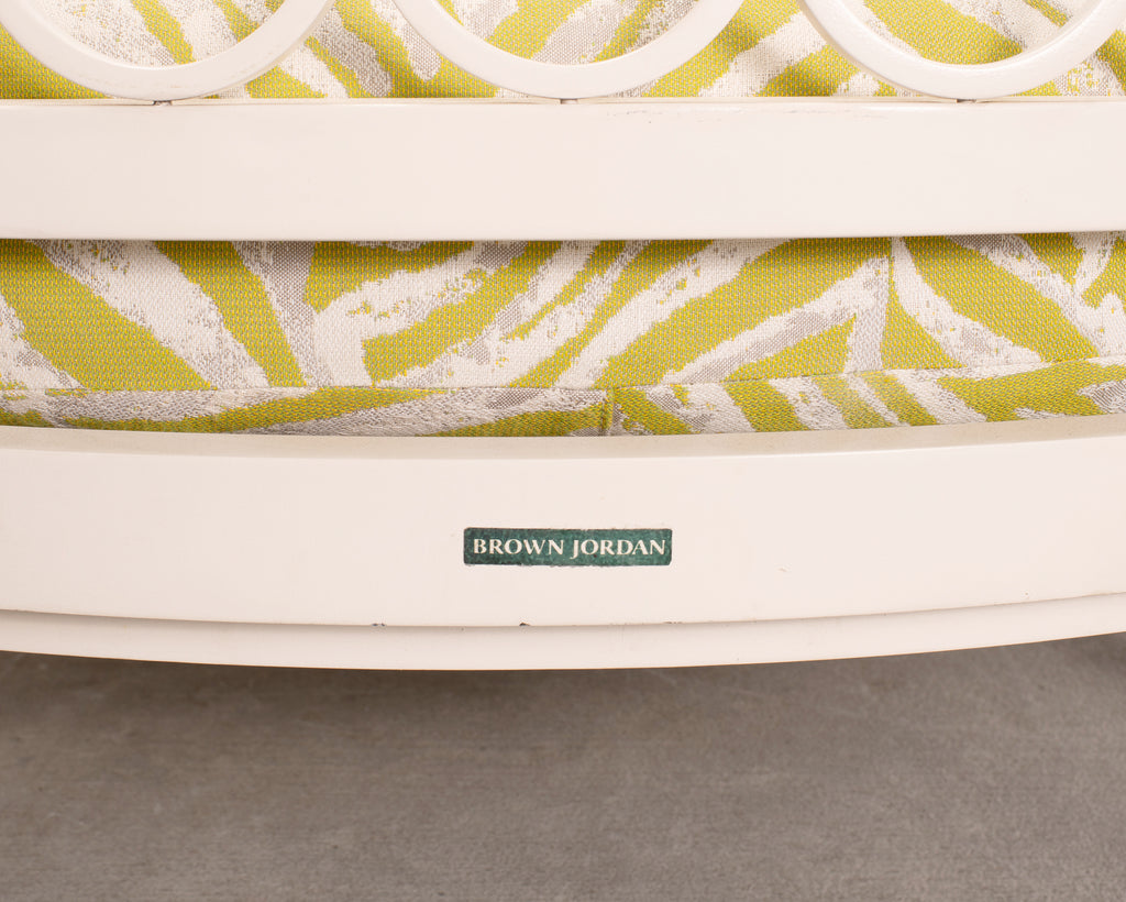 Michael Berman for Brown Jordan "Luna" Aluminum Garden Daybed