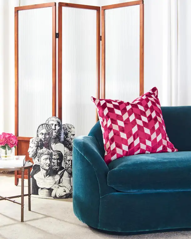 Fornasetti Neoclassical Trompe l'oeil Teste Antiche Umbrella Stand