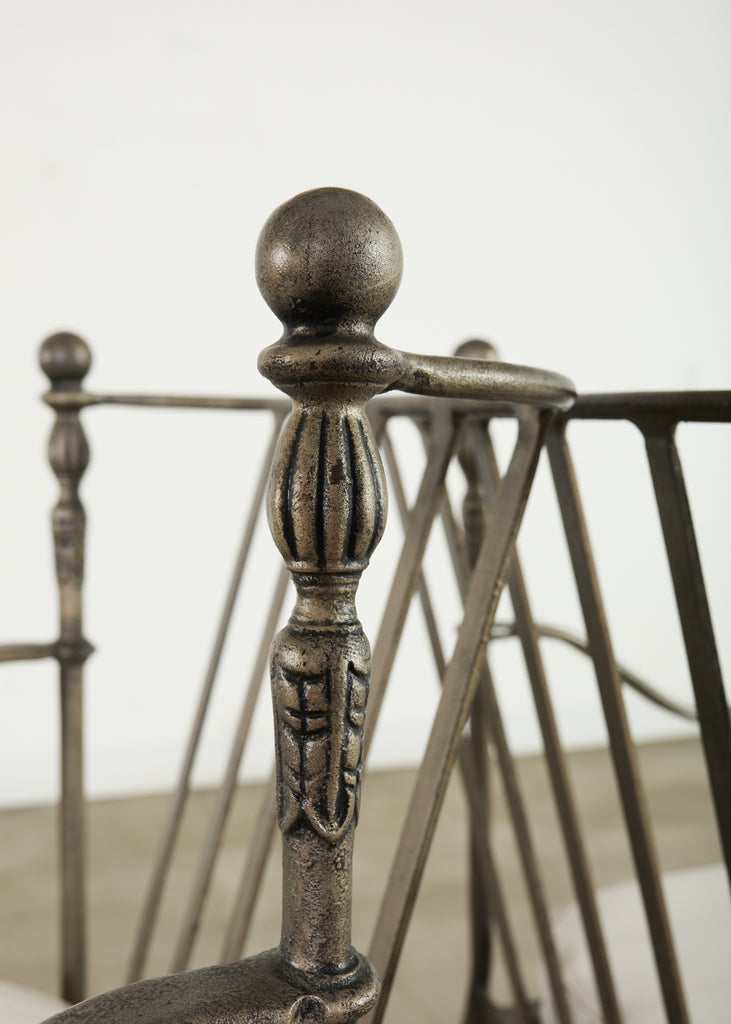 Set of Three Michael Taylor Designs Montecito Garden Barstools