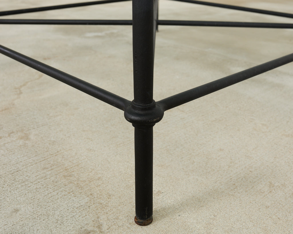 Michael Taylor Design Neoclassical Montecito Dining Table