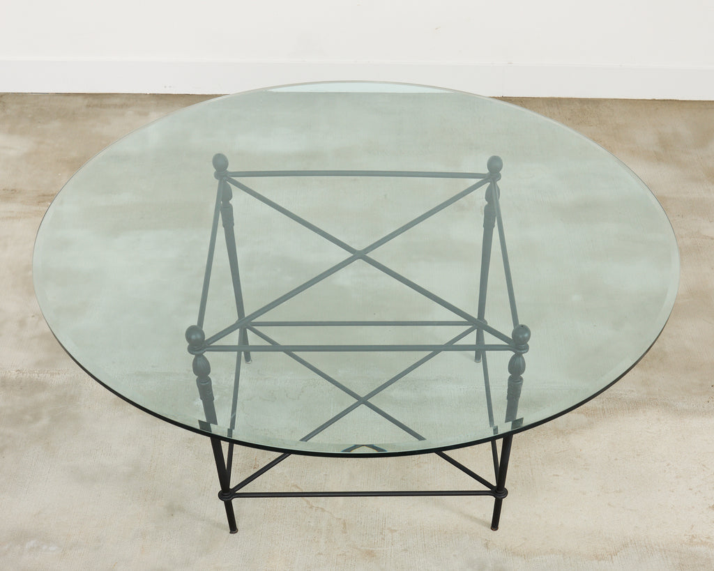 Michael Taylor Design Neoclassical Montecito Dining Table