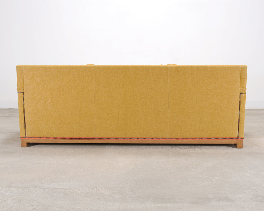 Holly Hunt for Studio H George V Sofa in Goldenrod Fabric