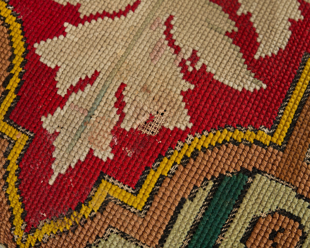 Set of Six English Regency Walnut Dining or Library Armchairs