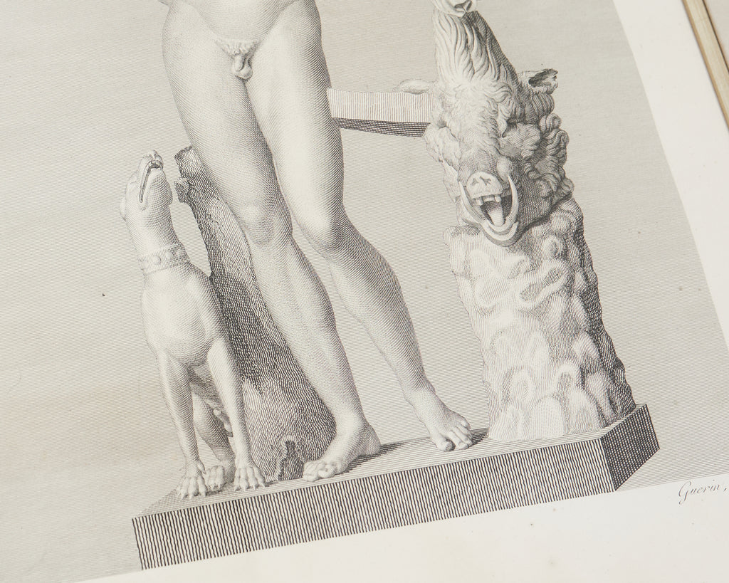 Set of Four Neoclassical Engravings After Jean Duchesne Aine