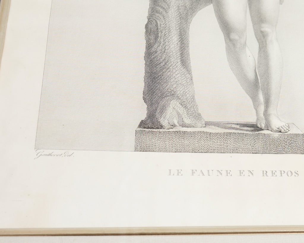 Set of Four Neoclassical Engravings After Jean Duchesne Aine