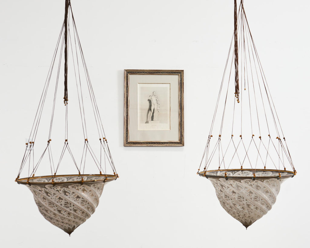 Set of Four Neoclassical Engravings After Jean Duchesne Aine