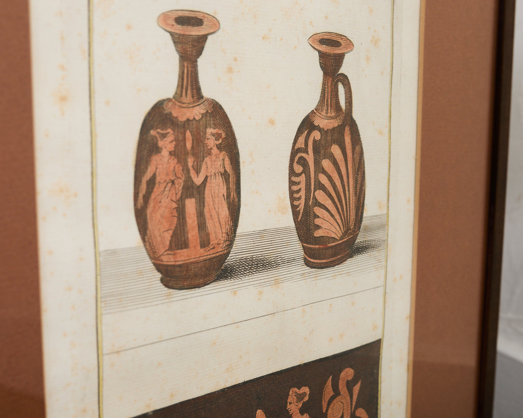 Set of Four Greco-Roman Neoclassical Engravings After Passeri