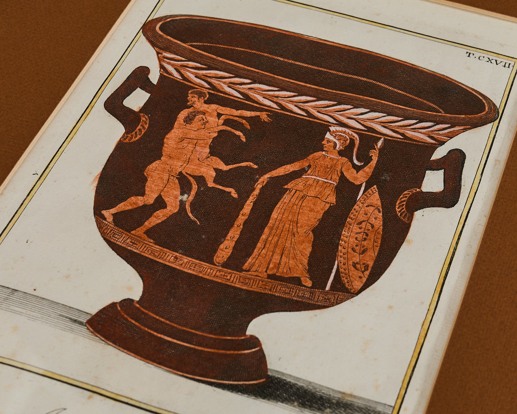 Set of Four Greco-Roman Neoclassical Engravings After Passeri