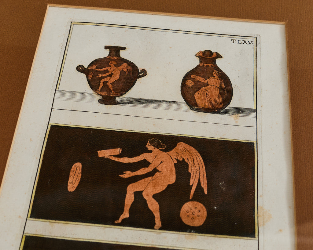 Set of Four Greco-Roman Neoclassical Engravings After Passeri