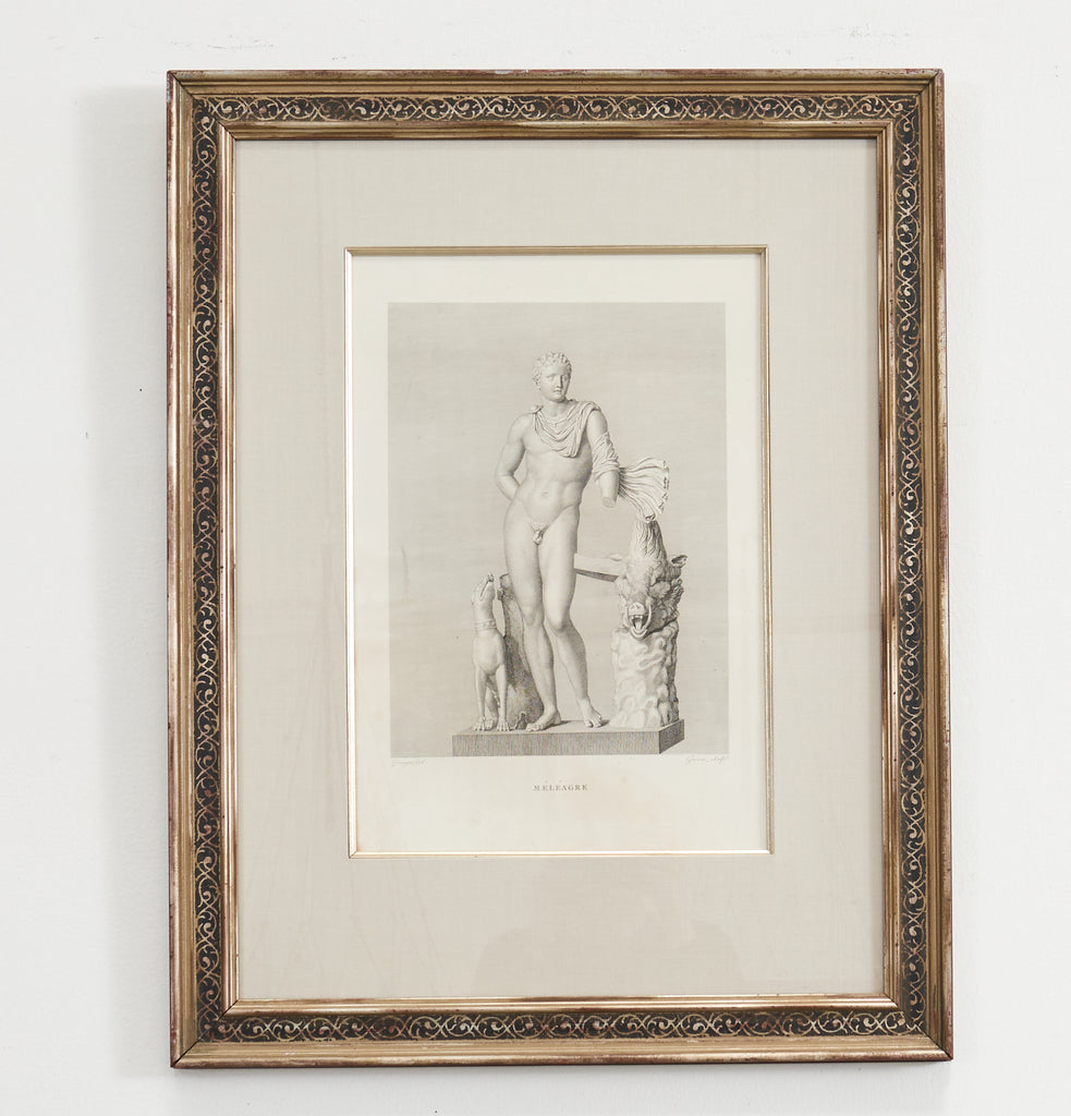 Set of Four Neoclassical Engravings After Jean Duchesne Aine