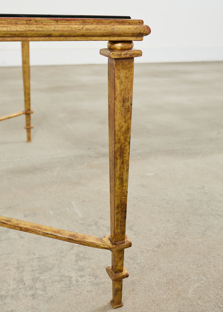 Maison Jansen Style Gilt Iron Cocktail Coffee Table